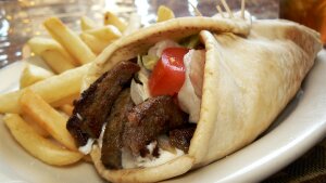 Gyros Town Gyro Platter